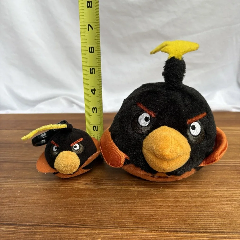 Angry Birds Space Bomb Bird Plush Lot 8